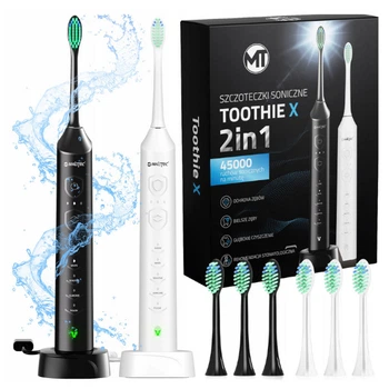 Набір електричних зубних щіток MalTec Toothie X2 в 1 + Brush Head (111925)