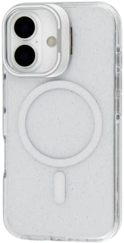 Чохол для смартфона BeCover FIBRA Star Shine with MagSafe для Apple iPhone 17 White (BC_715417)