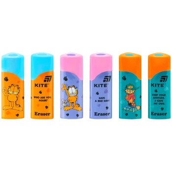 Гумка кольорова Kite Garfield асорті (GF26-1269)
