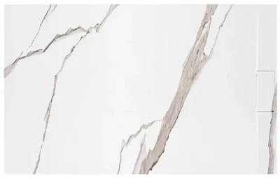 Душовий піддон REA BAZALT 80x100 CARRARA WHITE