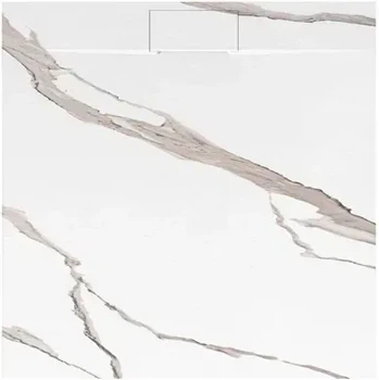 Душовий піддон REA BAZALT 90x90 CARRARA WHITE