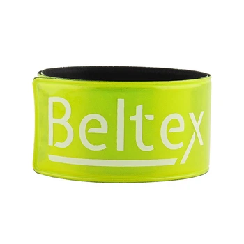 Браслет світловідбивний Beltex 340х30 мм зелений STM00067