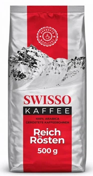 Кава в зернах Swisso Reich Rоsten 100% Арабіка 500 г
