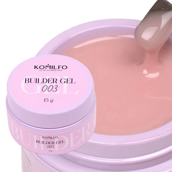 Гель для нарощування нігтів Komilfo Builder Gel 003 15 г