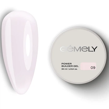 Гель для зміцнення та нарощування нігтів Gemely Power Builder gel 009 30 мл