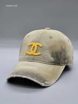 Кепка бейсболка Chanel Желтый