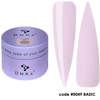 Гель для нарощування нігтів DNKa Builder Gel Basic №0049 30 мл