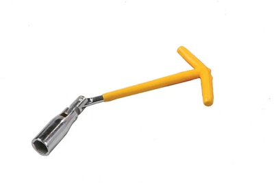 Ключ свічковий Т-подібний MASTERTOOL з шарніром 16 мм 73-0100