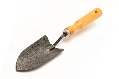Совок садовый MASTERTOOL суженный 300х60 мм с деревянной ручкой 14-6188