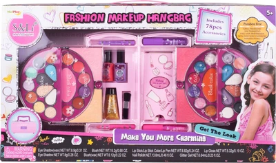 Zestaw piękności MalPlay Fashion make-up w walizce 78 elementów 108800 (5901924224389)