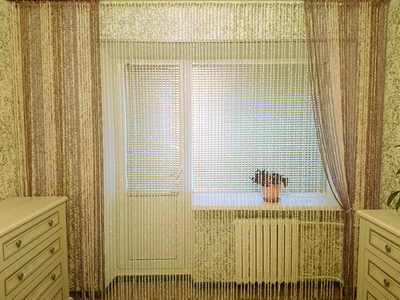 Штора-Спіраль веселка 3,00 м х 2,90 м бежевий-пісочний-білий ( 840520002 )