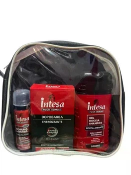 Набір подарунковий INTESA POUR HOMME (шампунь-гель для душу 250 мл, піна для гоління 50 мл, лосьйон після гоління 100 мл)