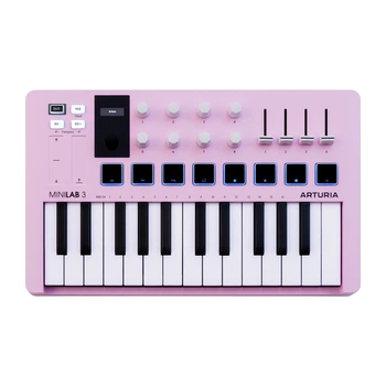 MIDI-клавіатура Arturia MiniLab 3 (Rose Quartz)