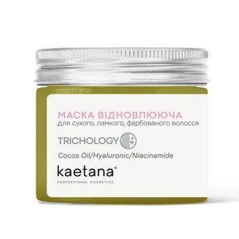 Маска Відновлююча для сухого, ламкого, пошкодженого та фарбованого волосся Kaetana 50 мл T-MV50