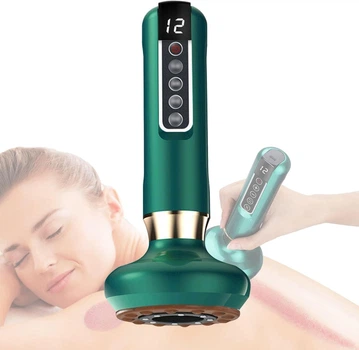 Баночный вакуумный массажер Cupping Machine AND 1007, с инфракрасным нагревом и регулировкой