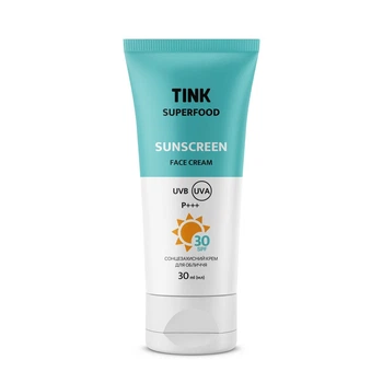 Сонцезахисний крем для обличчя SPF 30 Tink 30 мл