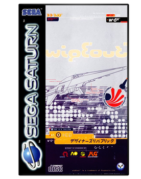 Игра Sega Saturn Wipeout Europe Английская Версия Б/У