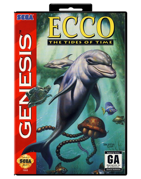 Игра Sega Mega Drive Ecco: The Tides of Time USA Английская Версия Б/У