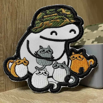 Шеврон «Флорк з котами» 9 см (COPY)