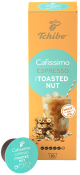Кофе в капсулах Tchibo Cafissimo Espresso Toasted Nut (коробочка 10 капсул)