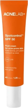Крем-флюид ACNELAB+ Spotcontrol SPF 50 Fluid cream for acne-prone skin для кожи, склонной к акне 40 мл (4823109413023)