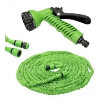 Садовий шланг для поливу X-hose Pro 30м (100FT) з розпилювачем, зелений