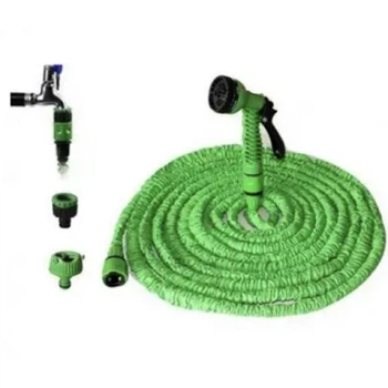 Садовый шланг для полива X-hose Pro 75 м (246FT) с распылителем, зеленый