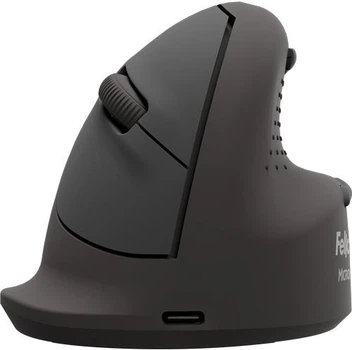 Mysz Fellowes Breyta Plus+ Vertical Mouse Medium Right Wireless/Bluetooth/USB Black (100143581)