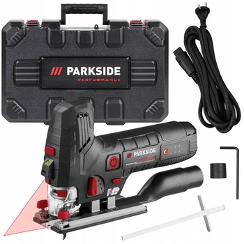 Электролобзик безщеточный с лазерной наводкой Parkside PPSTK 550 A1