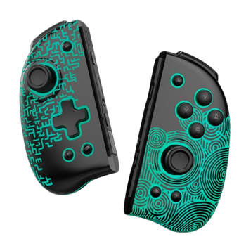 Контролер Funlab Luminous Wrls Joypad Switch Zonai Чорний HRF1203 (6978095910037)