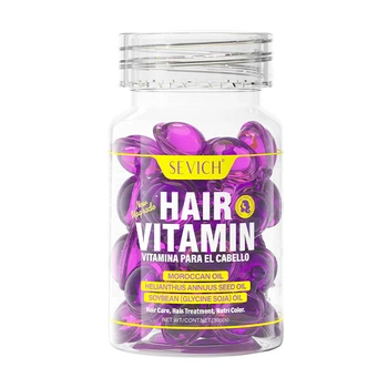 Капсули Sevich Hair Vitamin with Marocco oil для відновлення та розгладження волосся фіолетове 30шт