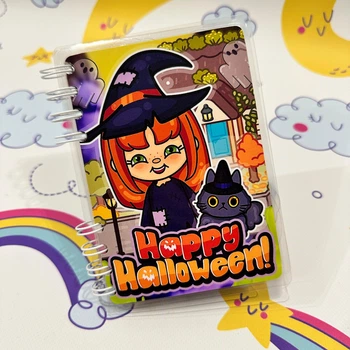 Мини книга на липучках Тока Бока Happy Halloween А6