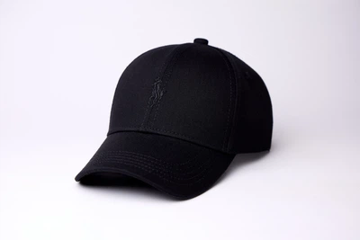 Кепка Бейсболка Polo Ralph Lauren Вишивка М (56-58) Чорна 560