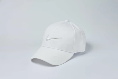 Кепка Бейсболка Nike Біла Вишивка М (55-59) Біла 710