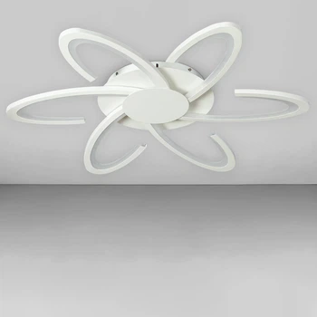 Люстра потолочная светодиодная Light House SY-20482/6A1 WH D608*H70 120W PULT DU белая