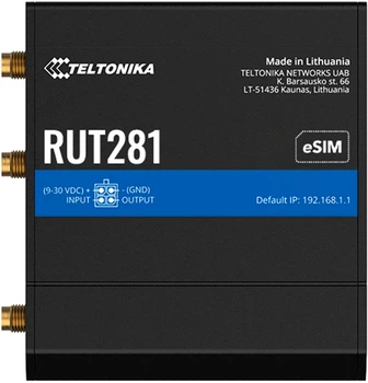 Router Teltonika RUT281 4G LTE (RUT281000000)
