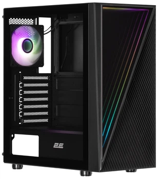 Корпус 2E Gaming Mid Tower без БЖ 440x210x405 мм черный ARGB (694354)