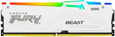 Память ПК Kingston DDR5 32GB 6000 RGB Белый KF560C36BWEA-32 (695068)
