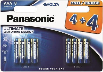 Батарейка Panasonic лужна AAA Alkaline 8 шт (694949)