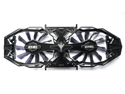 Вентилятор для відеокарти Inno3D RTX 2070 2080 iChill X3 JEKYLL комплект 2 шт (№559)