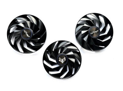 Вентилятор для видеокарты Sapphire RX 7800 XT 7900 GRE 7900 XT XTX NITRO+ (orgnl) FirstD FD10015M12D комплект 3 шт (№310)
