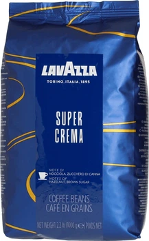 Кофе в зернах Lavazza Super Crema 1 кг (8000070042025 / 8000070077416)