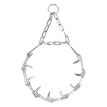 Нашийник хромований Collar дротяний суворий 60 см (6227)