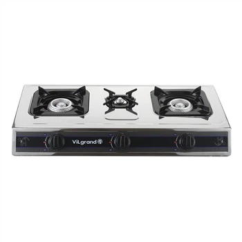 Таганок газовый, 3 конфорки ViLgrand VGS-1014