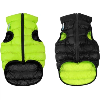 Курточка для собак AiryVest двусторонняя салатово-черная M40 (1847)