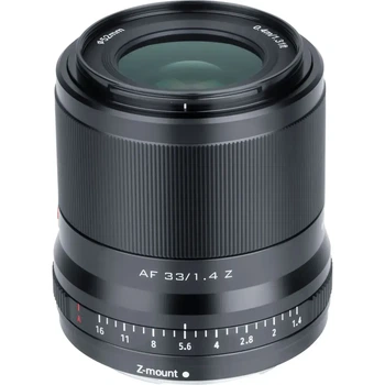 Стандартный объектив | Художественный объектив Viltrox AF 33mm f/1.4 Z Black
