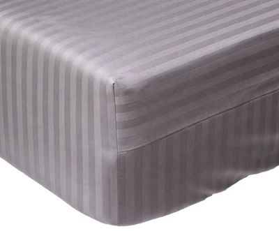 Простынь на резинке Moon&Star Silver Stripe Satin Stripe 160х200х20 см (MS-850005794)