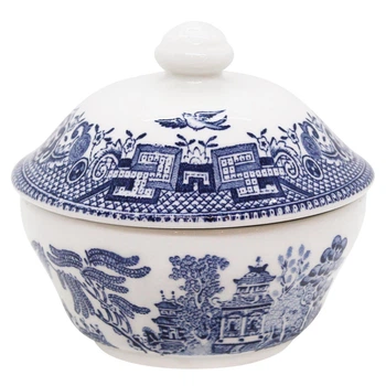 Цукорниця з кришкою Churchill Blue Willow 160 мл 1 шт (20531298)