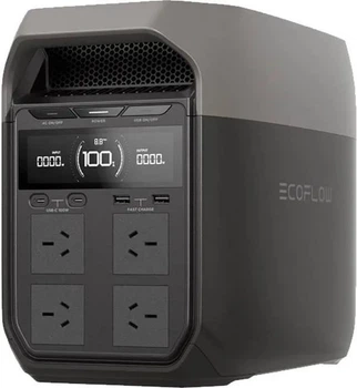 Зарядна станція EcoFlow Delta 3 CN + перехідники (1800W/1024Wh) LiFePO4