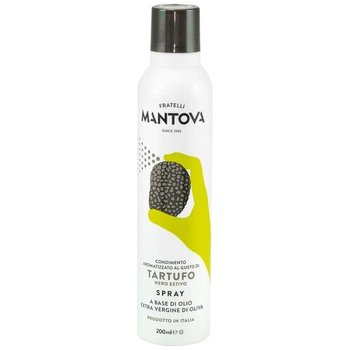 Оливкова олія - спрей Extra Virgin зі смаком чорного трюфеля Mantova 200 мл (21546435)